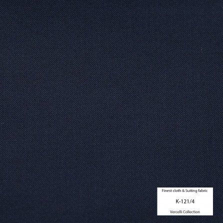 K121/4 Vercelli VII - 95% Wool - Xanh đen